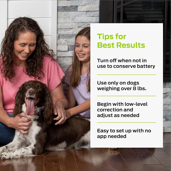Premier Pet Dog Static Collar - 1000ft Dog Training Collar 2-Dog Bundle with Remote Dogs - Rechargeable Waterproof with 3 Training Modes - Tone Vibration & 16 Levels of Safe Static