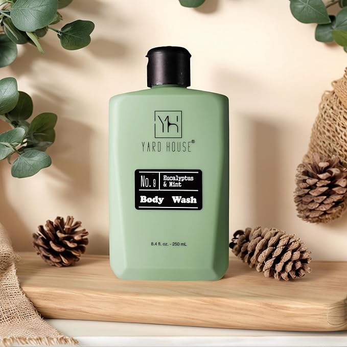 Mens Skincare Gift Set – Eucalyptus & Mint Body Wash, Lotion & Deodorant in Travel Case – Premium Grooming Kit for Men – Fathers Day Birthday Christmas Gift Idea