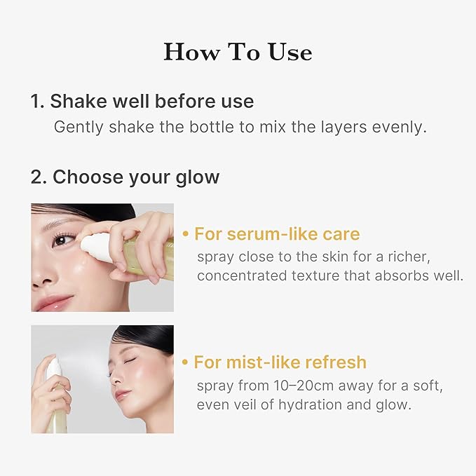 medicube Jelly Mist Serum with Kojic Acid Turmeric | 2-in-1 Daily Facial Spray and Serum | With Vitamin C, Turmeric, Panthenol for Hydrating, Calming Care | Lightweight, Refreshing Mist | 3.38 fl.oz