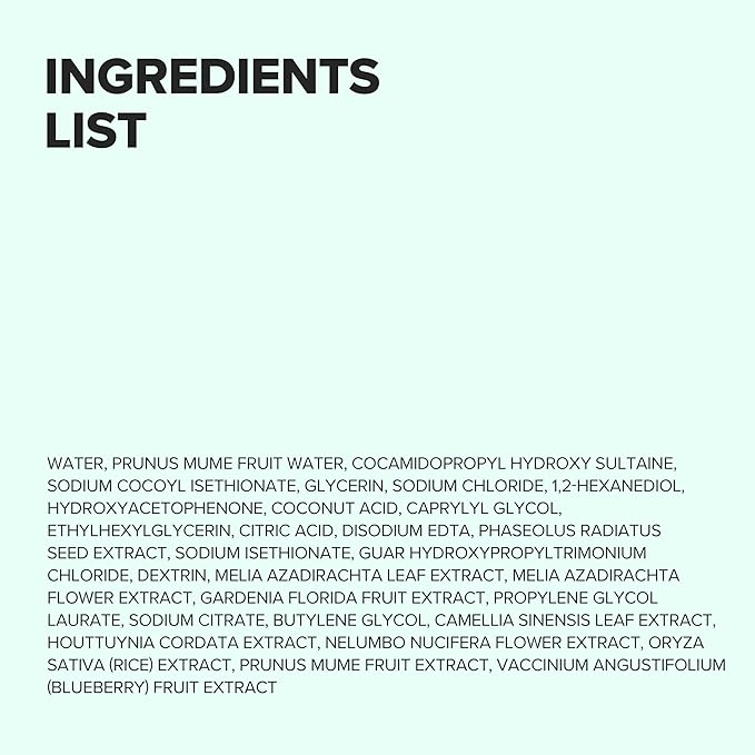 Beauty of Joseon Green Plum Refreshing Cleanser Gel Type Deep Pore Cleansing, Face Wash, For All Skin Types, Korean Skincare 200ml, 6.76 fl.oz