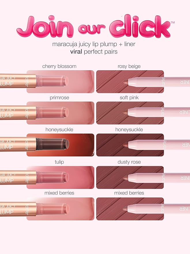 tarte maracuja juicy lip plump – Hydrating & Volumizing Lip Plumper Gloss Balm with Nourishing Hyaluronic Acid, Plumps & Moisturizes, Vegan & Cruelty-Free, full size, cherry blossom