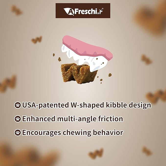 AFreschi Air-Dried Dog Food Turkey Recipe, All-Natural, Complete & Balanced, Single-Animal Protein, Grain-Free, High-Protein, Limited Ingredients, 1lb