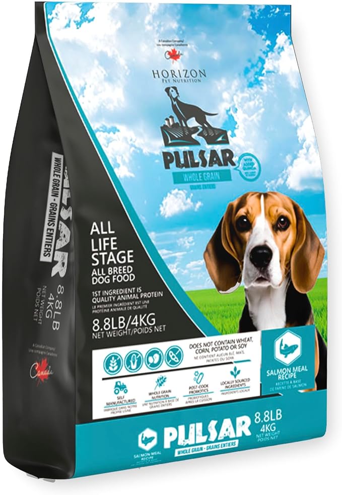 Pulsar Premium Grain Free Dog Food | Turkey Formula | All Life Stage, Non GMO, Meat Dense Diet | 25 lb Bag