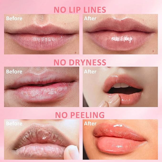 DMSKY 6 PCS Bee Lip Balm Lip Mask Honey Pot,Valentines Day Gifts,Propolis Lip Mask Overnight Moisturizing Lip Balm with Stick,Sleeping Lip Mask Prevention Dry & Cracked,Galentines Day Party Favors