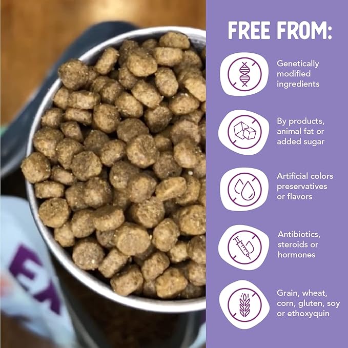 Health Extension Grain Free Chicken & Turkey Little Bites Small Kibble Formula with 30+ Superfoods and Probiotics for Teacups, Toys & Miniature Dogs (3.5lb)