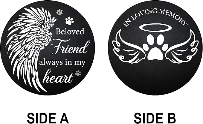 Personalized Dog Memorial Gifts for Loss of Dog, in Loving Memory of Pets Memorial Wind Chimes, Customized Pet/Cat Bereavement Gifts Wind Chimes for Lover