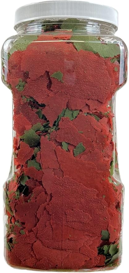 Aquatic Foods Inc. Koi & Pond Fish Krill Flakes. Arctic Krill Flakes which Contain Natural Carotenoids & Astaxanthin That Will Enhance The Vibrant Colors of Fish...WL 1-lb 2oz Lg Jar