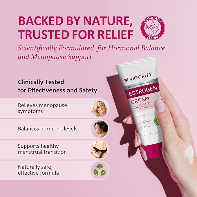 VIGORITY Body Balance Duo – Stretch Mark Cream + Estrogen Support Cream
