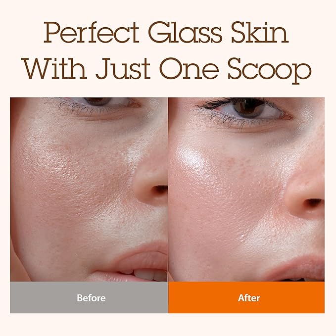 BLITHE Pressed Serum Gold Apricot | Glow Serum for Face | Glass Skin Korean Skincare & Face Moisturizer for Dry Skin, 1.68 fl oz