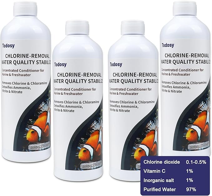 Aquarium Water Regulator and dechlorinator - 67.64 Ounce for Freshwater and Marine Aquariums (2000ML / 67.64OZ)