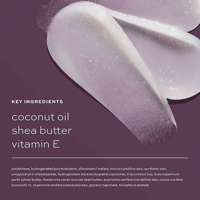 ITK Nourishing Lip Balm - Hydrate Dry, Chapped Lips with Shea Butter + Coconut Oil + Vitamin E - Moisturizes + Soothes Chapped Lips - Glossy, Fragrance Free, Clear, 0.2 Oz