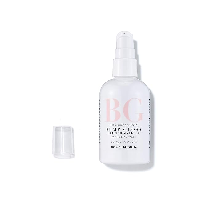 Bump Gloss Stretch Mark Belly Oil | Non-greasy for Stretch Mark Prevention | Increases Skin Elasticity | Toxin-free |