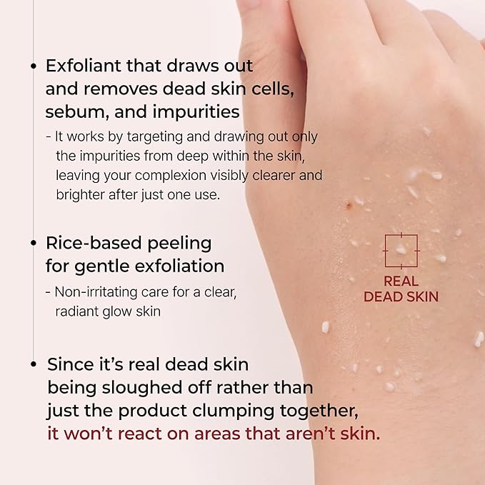 Dr.Melaxin Peel Shot Glow White Rice Peeling Ampoule 80ml, Dead Skin Gentle Exfoliating Ampoule with Rice Water Extract, AHA BHA, Niacinamide, Daily Skin Texture Care, All Skin Types, Korean Skincare