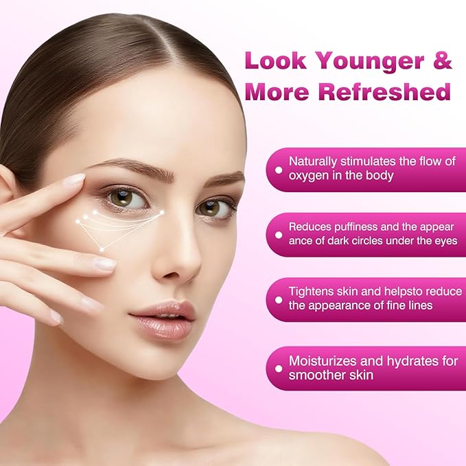 Retinol Eye Cream Balm, Hydrating Under Eye Care Daily Wrinkle Cream, Infused with Caffeine to Smooth and Hydrate Skin, Eye Serum for Anti Aging Reduce Wrinkles, Puffiness and Bags Under Eyes, 0.28 oz