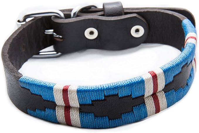 Gaucho Goods Big Dog Leather Collar - The Pacific (XL)