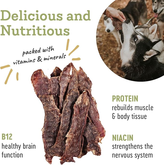 Farm Hounds - Premium Natural Duck Jerky for Dogs - Made from 100% Humanely Raised Duck - Break-to-Size - Great for Training & Treats - No Added Fillers - Made in USA - 3.5 oz - 1 Pack