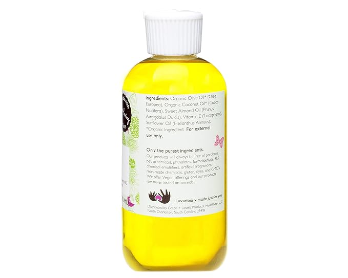 Green + Lovely Better than Butter Belly Oil(Tangerine) | Pregnancy Stretch Mark Prevention | 9 fl oz. Lasts for up to 6 Months | Natural Oil and Vitamin E Enriched for Amazing Skin Pre/Post Pregnancy