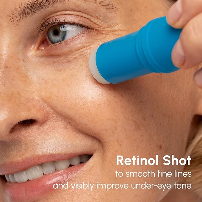 MAREE Under Eye Balm Stick Hydrating – Retinol Caffeine Under Eye Brightener Stick for Older Women – Collagen Undereye Cream for Dark Circles & Wrinkles – Skin Care Treatment Moisturizer