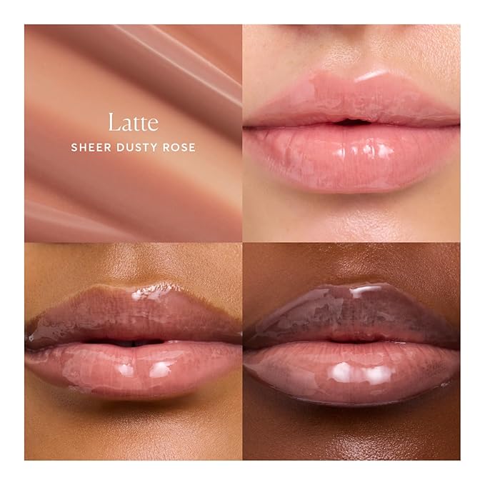 Naturium Phyto-Glow Lip Balm | With Shea Butter & Squalane, Sheer Tinted Colour | 10 ml, Latte