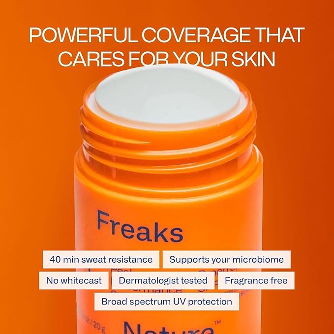 Freak Gift Bundle | Deeper Dive Moisturizer Serum, Peak Performance SPF 50 SunStick, Daily Defender SPF 30 & Barrier Balancing Cleanser | Eco-Friendly, Reef-Safe, Cruelty-Free | All Skin Types