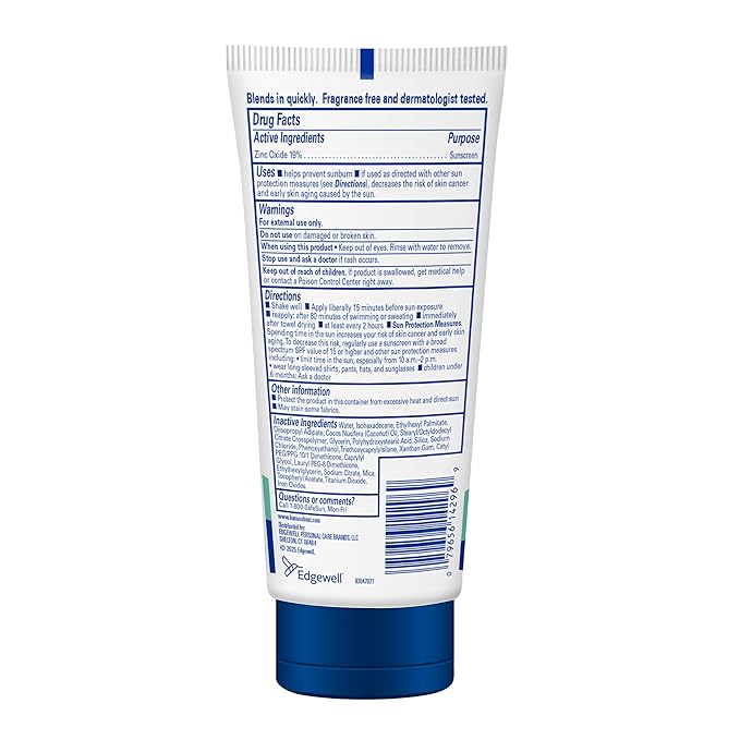 Banana Boat Mineral Sunscreen SPF 50 Lotion, 5Fl Oz | Zinc Oxide Sunscreen Lotion, Beach Essentials, SPF 50 Sunblock, 5Fl Oz