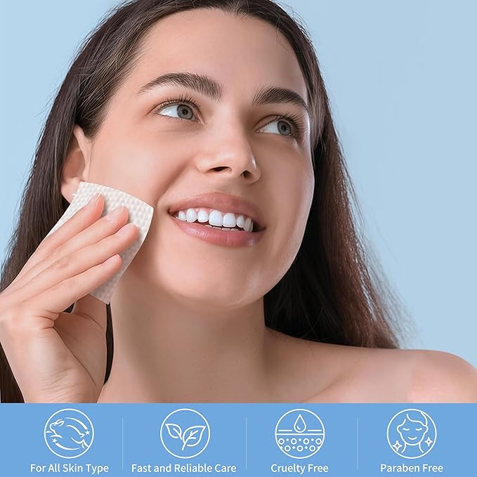 Glycolic Acid Pads, Exfoliating Toner Pads for Facial Radiance, Dual Action Gentle Face Pad for Deep Cleaning Effect |Peels & Daily Skin Renewal |Salicylic Acid & Vitamins B3 | 30 Treatments