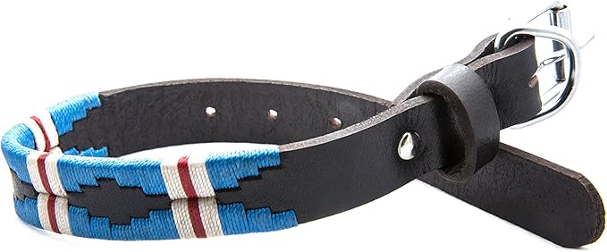 Gaucho Goods Big Dog Leather Collar - The Pacific (XL)