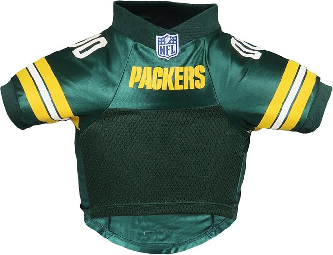 Littlearth Green Bay Packers NFL Premium Pet Jersey