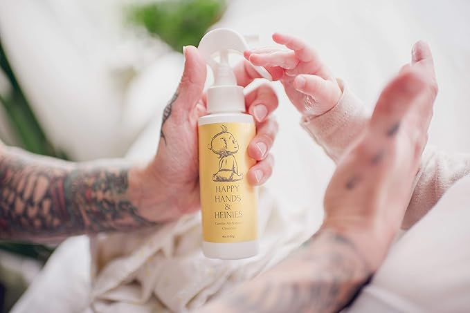 Baby Cleaning Spray with Double Helix Water, All Natural Diaper Spray/Bottom Wash