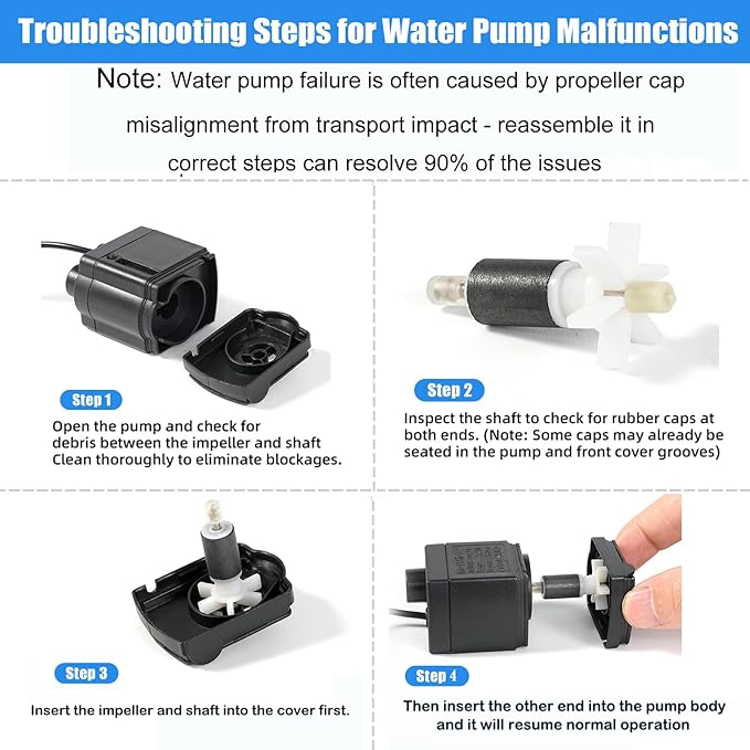 AQUANEAT Fish Tank, 1.2 Gallon Aquarium, Small Betta Fish Tank Starter Kit with LED Light and Water Filter Pump, Rectangular