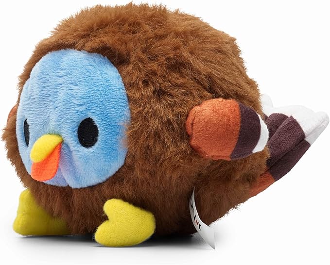 Flourish Pets 2 in 1 Multi-Layer Chew Toy for Active Dogs | Non-Toxic BPA Free Double Stitched Soft Fabric Exterior Dog Toys | Long-Lasting Dog Plush Toys –Turkey (4”)