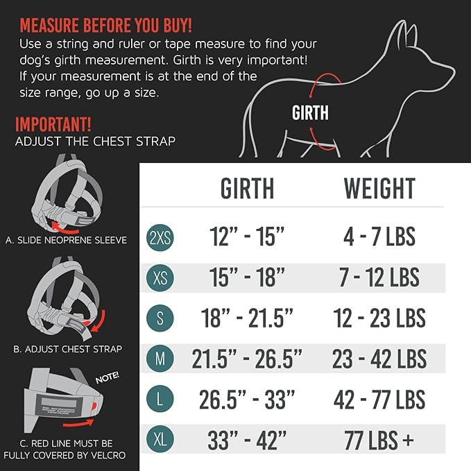 EzyDog Quick Fit Dog Harness – No Pull Harness for Training, Everyday Walking, and Easy Control - Adjustable Fit, Reflective, and Padded (X-Large, Denim)