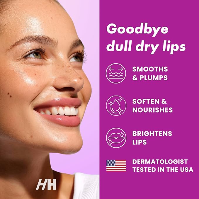 Handmade Heroes Bakuchiol Lip Scrub 1 fl oz Deep Conditioning Lip Plumper Helps Reduce Fine Lines and Wrinkles Appearance 100% Cruelty Free Vegan Lip Care for Luscious Lips