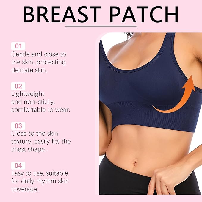 Brust Vital Breast Skin Care Patches - Hypoallergenic, Breathable & Nourishing Formula