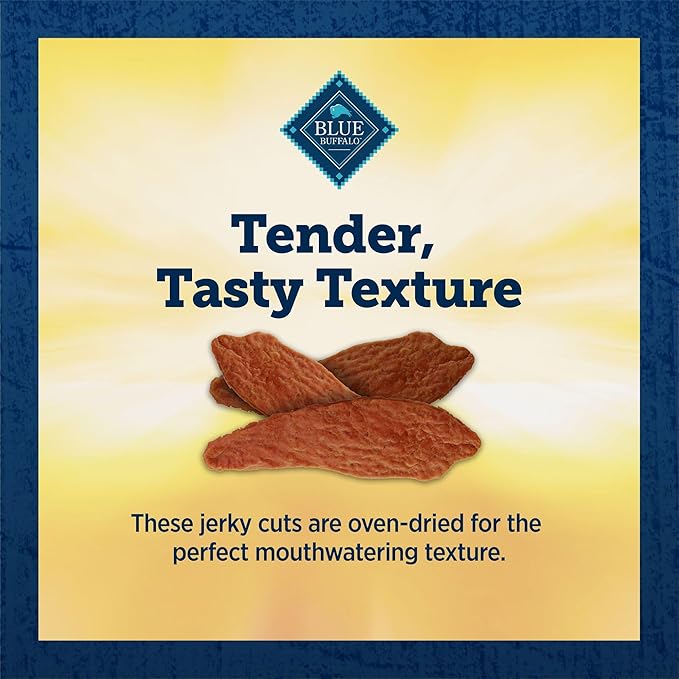Blue Buffalo True Chews Premium Jerky Cuts Natural Dog Treats, Duck 12 oz