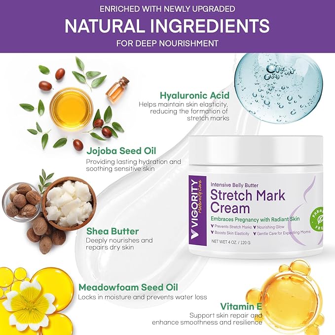 VIGORITY Body Balance Duo – Stretch Mark Cream + Estrogen Support Cream