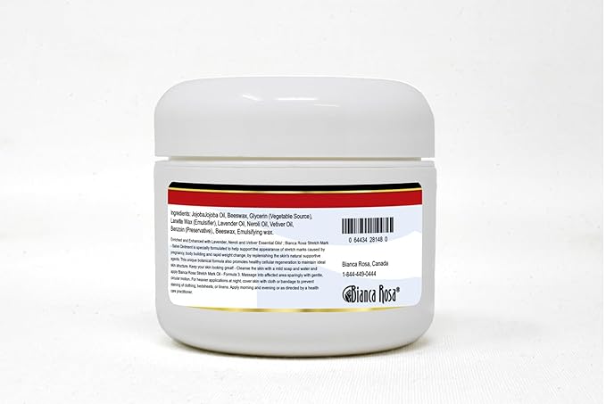 Bianca Rosa Stretch Mark - Salve Ointment Enriched with Lavender, Neroli and Vetiver (2 oz, ZIN: 428148)