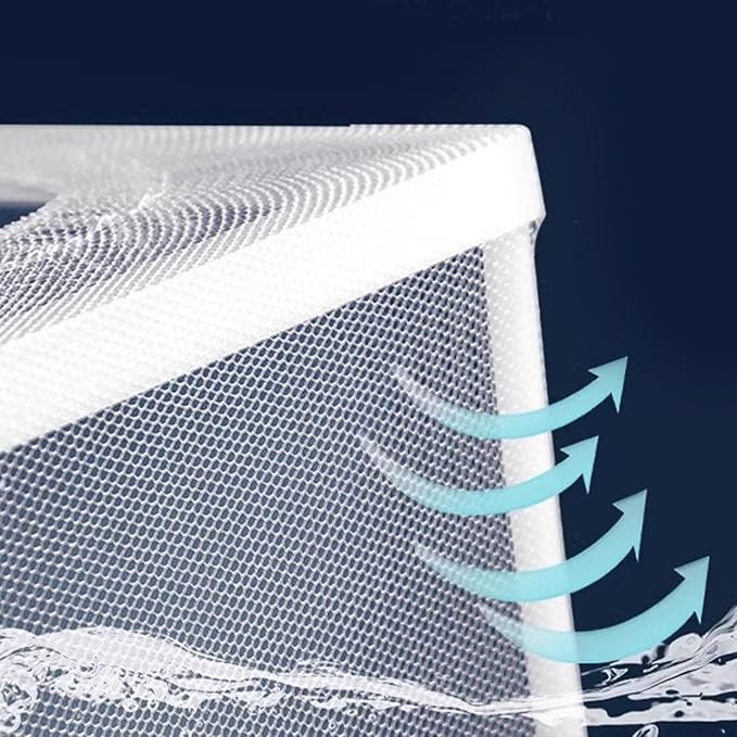 Fish Breeder Box - Fish Isolation Box Mesh Box, Aquarium Breeder Box, Fish Fry Hatchery, Juvenile Separation Net with Suction Cups, Nursery for Guppy Shrimp
