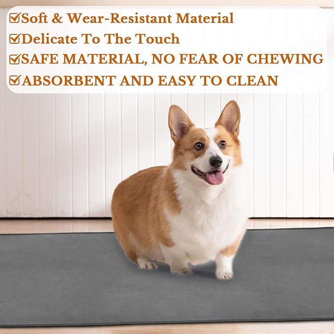 Guinea Pig Cage Liner - Washable Pee Pads for Dogs Guinea Pig Bedding Liners for Small Animals Hamster Rabbit Bunny Cat Puppy Essentials Pet Mat Waterproof Absorbent Non-Slip Reusable 1PCS