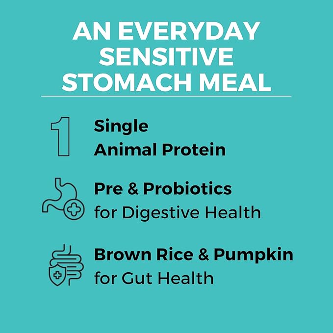 Limited Ingredient Dry Bland Diet Chicken & Brown Rice Recipe with Pumpkin for Dogs