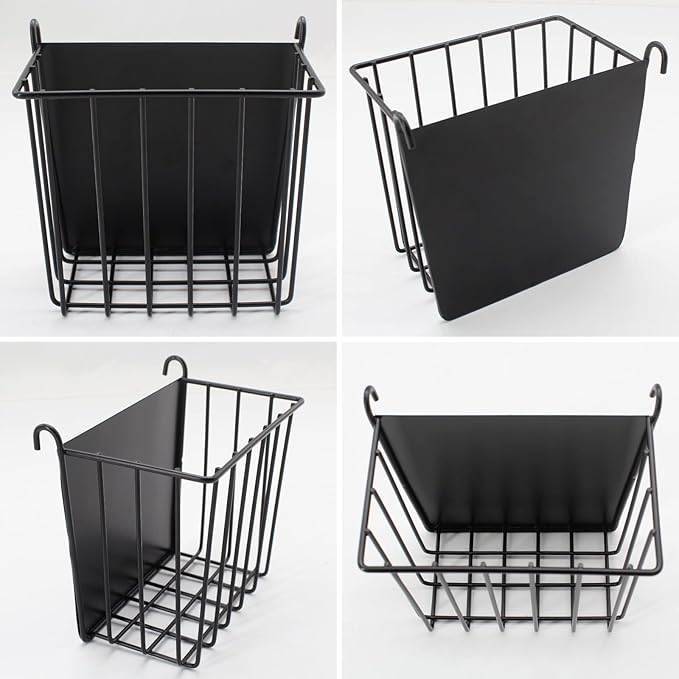 2PCS Rabbit Hay Feeder with Heavy-Duty Metal Frame Hay Holder，for Bunny, Guinea Pigs,Chinchillas-6.9x4.7x6.6 inch……