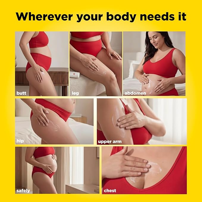 Pregnancy & Postpartum Skincare for Stretch Marks-Body Oil for Scars, Stretch Marks and Moisturizing-Safe for Pregnancy & Breastfeeding - Paraben-Free-8 Different Natural and Pure Oils-5.07 Fl Oz.