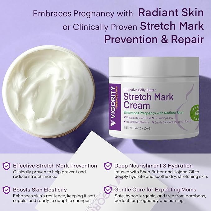 VIGORITY Body Balance Duo – Stretch Mark Cream + Estrogen Support Cream