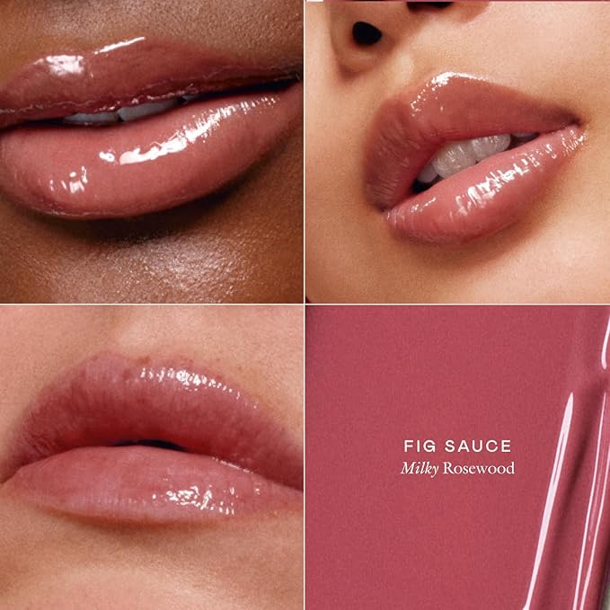 EADEM Le Chouchou Lip Softening Balm, Lip Gloss for Women, Lip Plumper & Lip Mask, Overnight Hydrating & Moisturizing Luxury Lip Balm, 0.5 oz, Fig Sauce