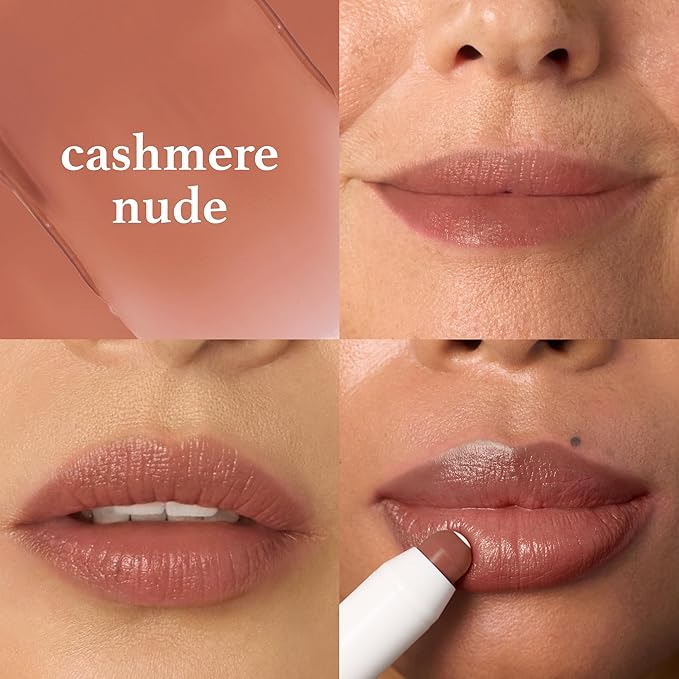 Julep It's Balm Tint of Color Lip Balm Trio - Cherry Wood, Cashmere Nude, Dusty Orchid Summer | Hydrating Lip Color with Vitamin E Core | Natural Gloss Finish | Vegan & Cruelty-Free