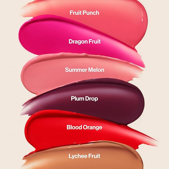 Honest Beauty Moisturizing Vegan Tinted Lip Balm | Antioxidant-rich Acai Extracts + Avocado Oil | Paraben Free + Cruelty Free | Lychee Fruit