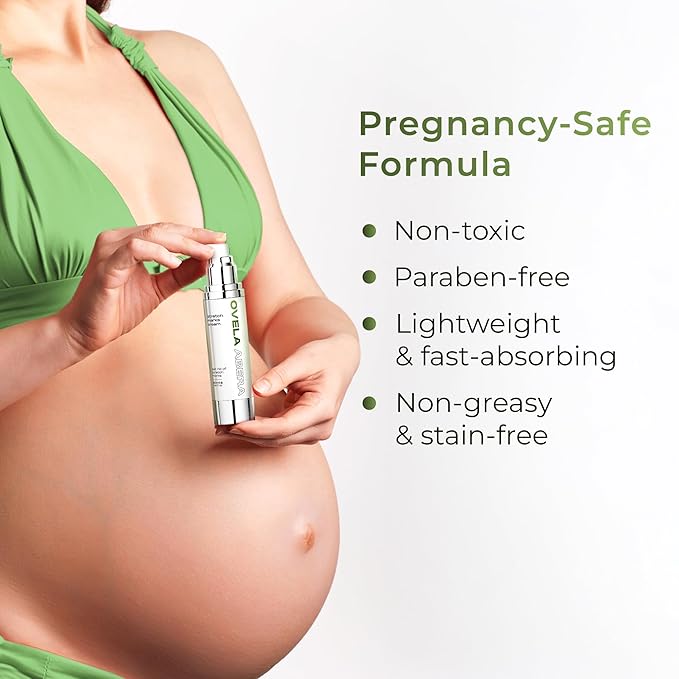 Abera Maternity Stretch Mark Cream for Pregnancy and Weight Fluctuations, Stretch Mark Treatment Pregnancy Must Haves, Deep Stretch Mark Removal