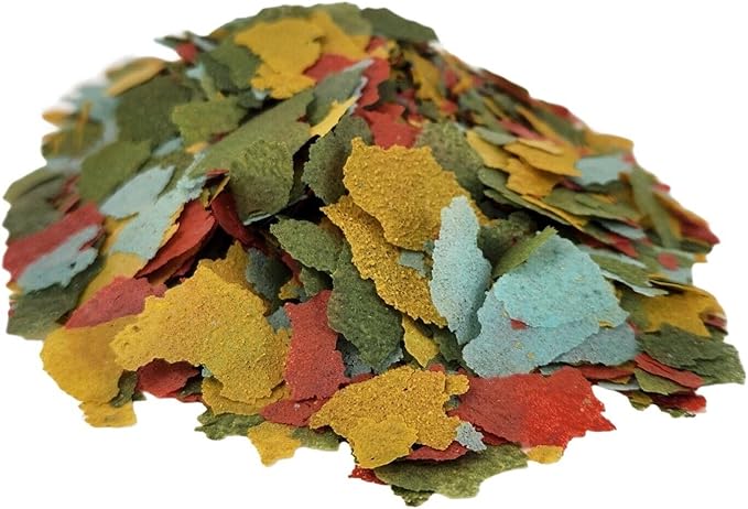Aquatic Foods Inc. Marine Fish Flakes of Red & Green Algae, Seaweeds for Tangs, Butterflies, Angelfish, Anthias, Clown Fish, Damsels...WL…1-lb Poly Bag