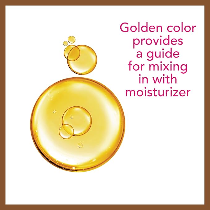 Jergens Natural Glow Instant Sun Drops, Sunless Tanning for Face and Body, Instant Sun Bronzing Drops, Oil Free, 1 Fl Oz