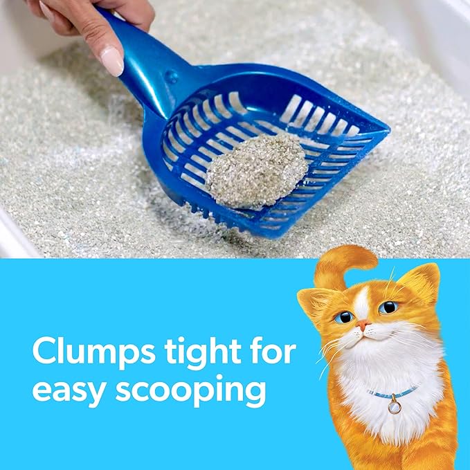Fresh Step Advanced Simply Unscented Clumping Litter, Fresh Step Unscented Cat Litter Fights Odor on Contact, 18.5 lb. Box